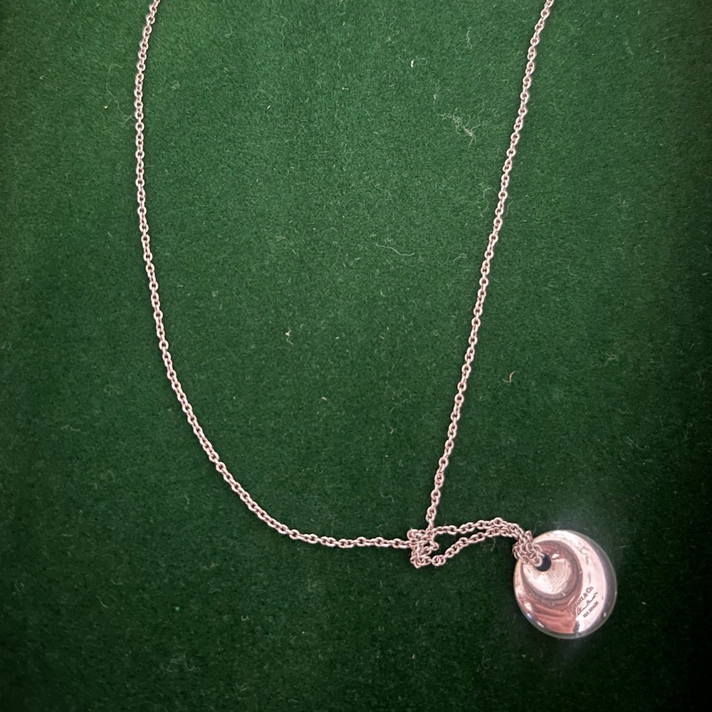 Elsa Peretti for Tiffany Round Pendant necklace